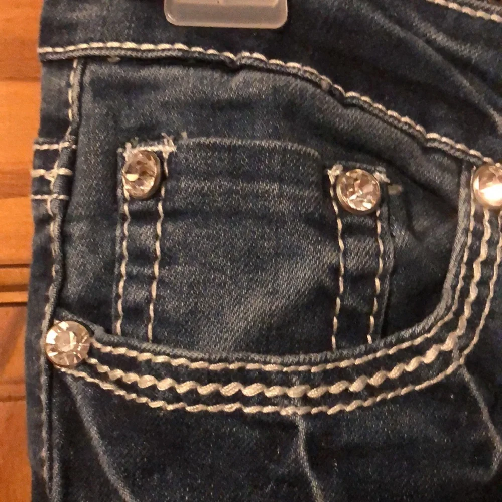 Vivi diva blinged jeans size 3 or 5 nwts - Picture 5 of 8